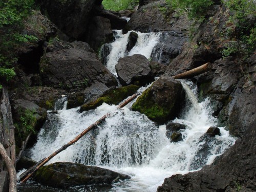 Long Slide Falls - Todd and Barb's Rapids Resort